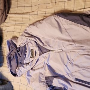 Columbia rain coat